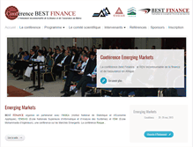 Tablet Screenshot of conference-finance.com